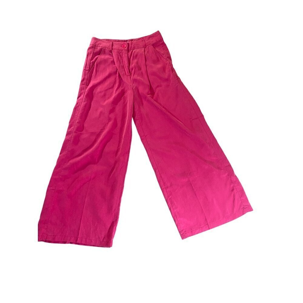 Revolve Line + Dot Women's Hot Pink Colorful Dress Pants - Medium